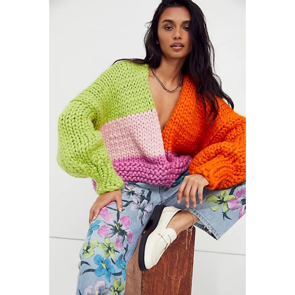 Hope Macaulay Wonderland Chunky Knit Cardigan